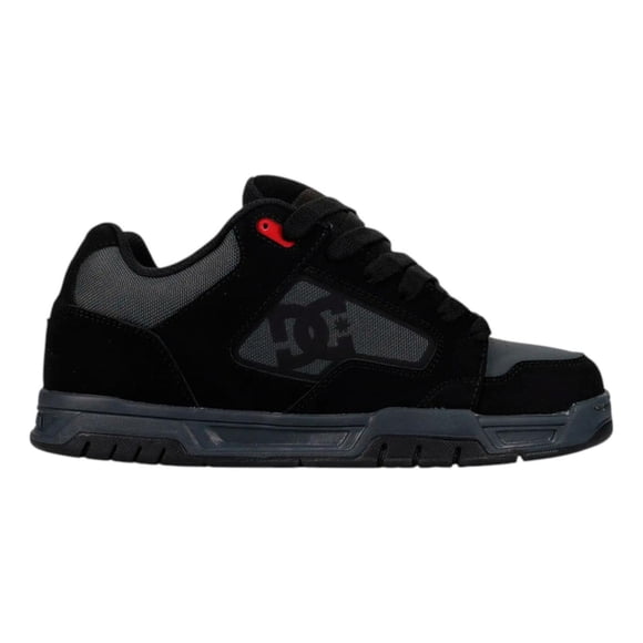Tenis Dc Shoes Hombre Coiler Negro Rojo Skateboard Casual negro 6.5 MX