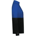 thumbnail image 4 of Holloway B22864758 Women Momentum Team Quarter-Zip Pullover, Black & Royal - 3XL, 4 of 5