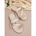 thumbnail image 4 of Summer Lightweight & Comfortable Eva Beach & Vacation Heart Decor Flat Slippers, 4 of 4