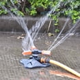 thumbnail image 3 of Sprinkler for Garden Lawn,Rotating Lawn Sprinkler with 360-Degree Coverage,Automatic Rotating Irrigation Grass Water Sprinkler System,Turret Garden Hose Sprinklers for Farmland Lawn, 3 of 9