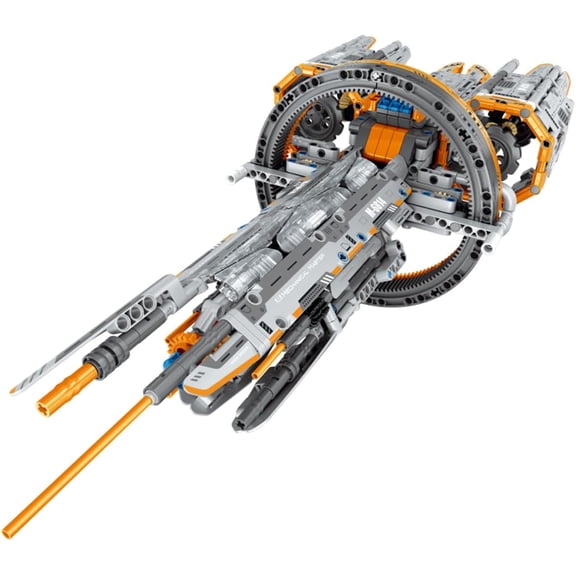 Space Battleship Building Blocks, Creative Toy Gift for Adults & Kids
