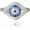 6.5, variant on 925 Sterling Silver Turkish Evil Eye Rings for Women, Cubic Zirconia Evil Eye Signet Ring Mother Day Jewelry Protection Lucky Gift Size 5-12
