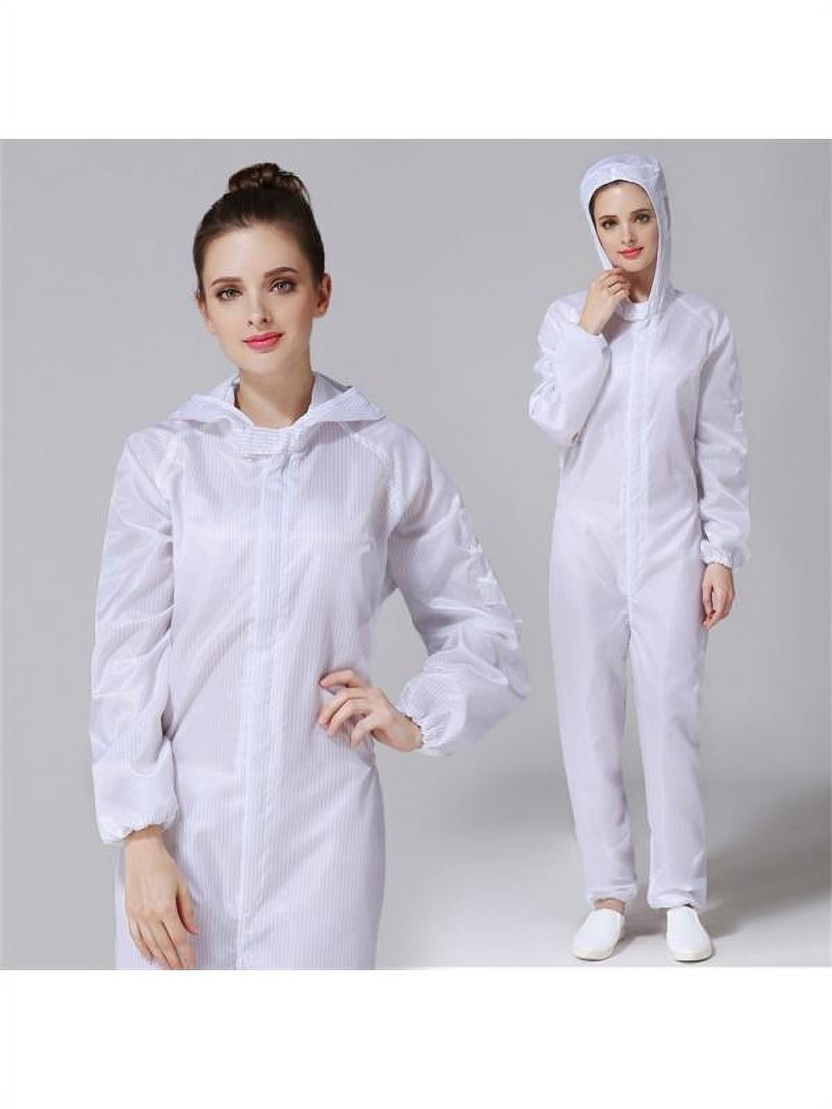 Reusable Washable Coveralls Antistatic Hood Painters Protective Overalls Suit