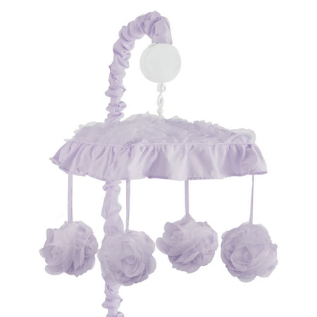 UPC: 0846480078401 | Purple Floral Rose Musical Mobile by Sweet Jojo Designs