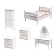 thumbnail image 1 of Mini Muebles de Muñecas, Juego de Dormitorio de Madera /12, Accesorios de Decoración de Simulación, Juguetes p de Imitación, O 5 piezas Hugo muebles de casa de muñecas, 1 of 10