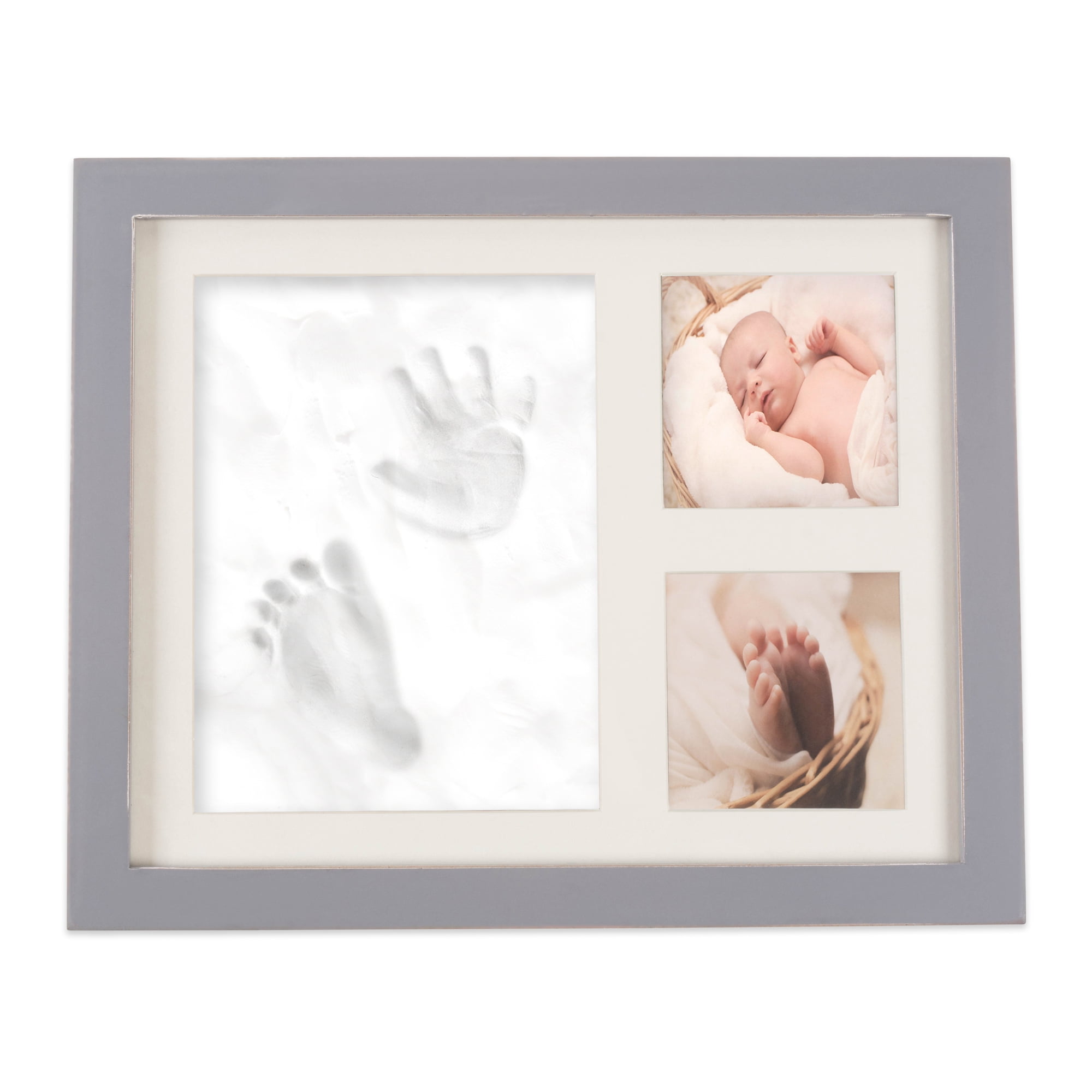 Home Traditions Baby Handprint & Footprint Kit Frame for Newborn Boys