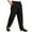 Black, variant on Arborister Chef Pants Men Baggy Pants Black Breathable Workwear