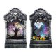 thumbnail image 1 of 2 luces de lápida, lápidas LED de Halloween, lámpara de cementerio de calavera, decoración fantasma para Halloween, 1 of 5