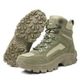 thumbnail image 2 of Zshosam Men's Snow Boots Insulated Waterproof Rugged Duty Outdoor Winter Boots(Green,40), 2 of 7