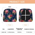 thumbnail image 3 of Pioneer Flower Seat Covers for Dining Room Chairs Set Of 6,Stretch Printed Washable Chair Seat Cover with Elastic Ties and Button,Removable Waterproof Couch Cushion Covers, 3 of 6