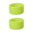 thumbnail image 1 of 2Pcs Pickleball Paddle Grip Band Elastic Badminton Table Tennis Racket Overgrip Handle Silicone Anti-slip Ring Yellow Round, 1 of 6