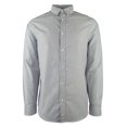 thumbnail image 5 of Men's Long Sleeve Striped Tailored Classic Fit Shirt N XXL, 5 of 5