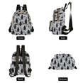 thumbnail image 4 of FORMRS Mini Backpack Purse for Women Quilted Travel Daypack Casual Shoulder Bag, Cartoon Bear Paws Pattern, 4 of 7