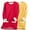 Yellow [New Arrivals: Mix, Match & Save], variant on Women Thick Fleece Velvet Sweatshirt Hoodie Pullover Long Sleeve Round Neck Thermal Warm Loose Fit Casual Winter Fashion Gift | CSEONE,Yellow XL