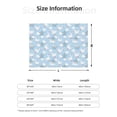 thumbnail image 5 of Uemuo Cute Goose On A Blue Sky Printed Throw Blanket for Couch, Fluffy Fuzzy Blankets for Bed, Sofa, Cozy Flannel Faux Fur Blanket-40"x30", 5 of 6