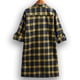 thumbnail image 4 of Nuevo otoño mujer camisa de tartán a cuadros de gran tamaño botones bolsillo cuello vuelto manga lar Abanopi Medium, 4 of 7