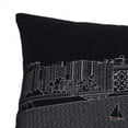thumbnail image 4 of 35" Black Madison Nighttime Skyline Lumbar Decorative Pillow, 4 of 5