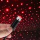 thumbnail image 4 of Luz ambiental USB 360 grados giratorio metal interior estrella lámpara estrellado proyector compatible con coche, 4 of 5