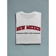 thumbnail image 3 of New Mexico 1998 Retro Sports T-Shirt Men -Image by Shutterstock, Male Small, 3 of 4