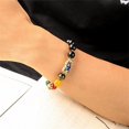 thumbnail image 4 of Nuevo Pulsera de cuentas de Pixiu de oro y arena de cobre, pulsera de piedra obsidiana, pulsera, 4 of 6