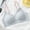 Light Blue LBL, variant on YLOMAY T Shirt Bras for Women Women Underware Gathered Beautiful Back No Underwire Bras Solid Color Stylish Brassiere Loose Everyday Wear Beige L