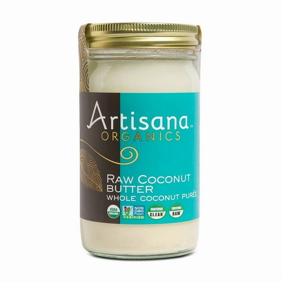Pack of 6, Artisana Raw Organic Coconut Butter, 14 oz