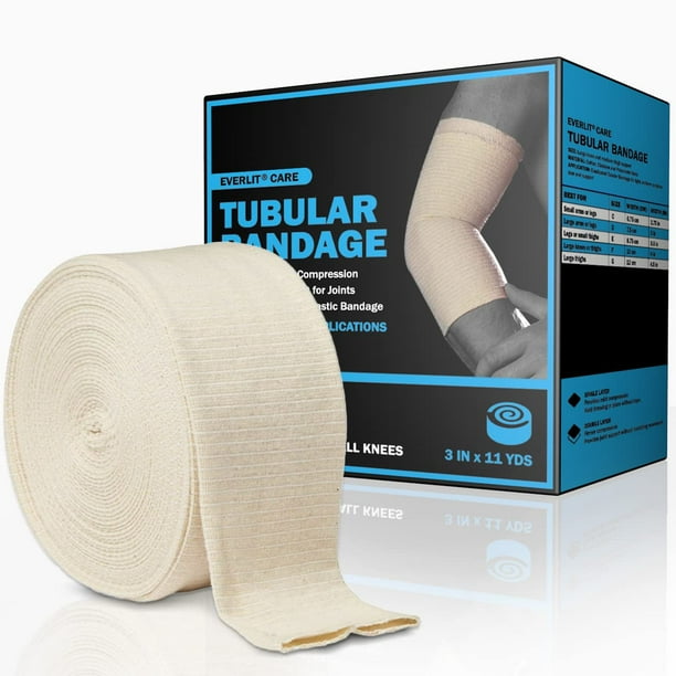 Vendaje elástico de soporte tubular EVERLIT para brazos grandes