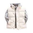 thumbnail image 3 of Boys Puffer Vest Sleeveless Jacket Lightweight Outerwear Jackets & Vests Kids Kids Winter Clothes Girl Clothes Size 7-8Years, 3 of 8