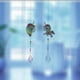 thumbnail image 4 of Paquete de 2 diamantes pintura DIY ventana ornamento cristal candelabro viento carillón colgante para el jardín del hogar, 4 of 5