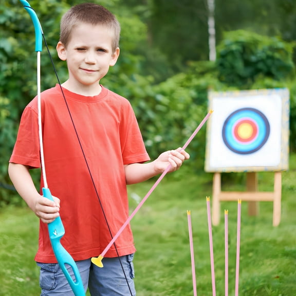 ELAYARD 6PCS Youth Arrows Suction Cup for Indoor Play Hand-Eye Coordination Improvement Plastic