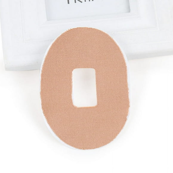ShenMo Dexcom G6 CGM Tape (20 Pack), Water and Sweat Resistant, 10-14 Days Precut Tape, Continuous Glucose Monitoring Protection (Tan)
