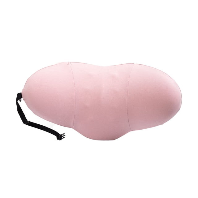 Lumbar Support Cushion, Portable Cotton Lower Back Pillow Spinal Massage Ergonomic Design For Sleeping