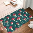 thumbnail image 5 of Balery Amanita Mushroom Doormat, Durable Flannel Fabric, Waterproof Stain and Fade Resistant, Low Profile,Indoor Outdoor Door Mats, Easy Clean Patio Entrance Mat, 16x24in, 5 of 9