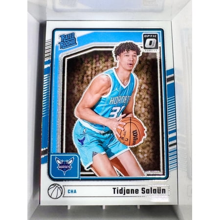 2024-25 Panini Optic Charlotte Hornets Tidjane Salaün #286 Basketball Card
