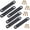 Black, variant on 6Pcs Leather Drawer Pull 5.5" Leather Cabinet Handle Pulls Knob with Screws for Closet Cabinet Wardrobe Door Handle Black DIY