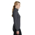 thumbnail image 2 of Sport-Tek LST860 Ladies Sport-Wick Textured 1/4-Zip Pullover, Iron Grey, 3XL, 2 of 3
