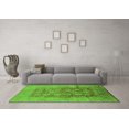 thumbnail image 3 of Ahgly Company Indoor Rectangle Oriental Green Traditional Area Rugs, 7' x 10', 3 of 4