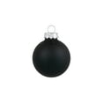 thumbnail image 4 of Northlight Shiny and Matte Glass Ball Christmas Ornaments - 1.5" (40mm) - Black - 10ct, 4 of 7