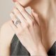 thumbnail image 3 of Hug Ring, Graduation Gift S925 Sterling Silver Adjustable Come to My Arm Inspirational Encourage Rings Hand Open Thumb Ring'Give Me a Hug' Embrace R, 3 of 4