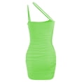 thumbnail image 3 of RUTAYY Women's Dress Solid Color Sleeveless Slim Fit Casual Everyday Wear Summer Comfortable Breathable Classic Stylish Mesh Dresses, 3 of 6