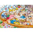 thumbnail image 2 of Kirby 874395 Kirby Pupupu Park Roller Coaster Party Art Crystal Puzzle - 208 Piece, 2 of 2