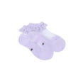 thumbnail image 2 of Faithtur Lace Princess Socks Cotton Breathable Mesh Ruffled Short Stockings Solid Color Frilly Ankle Cute Hose for Baby Girls, 2 of 8