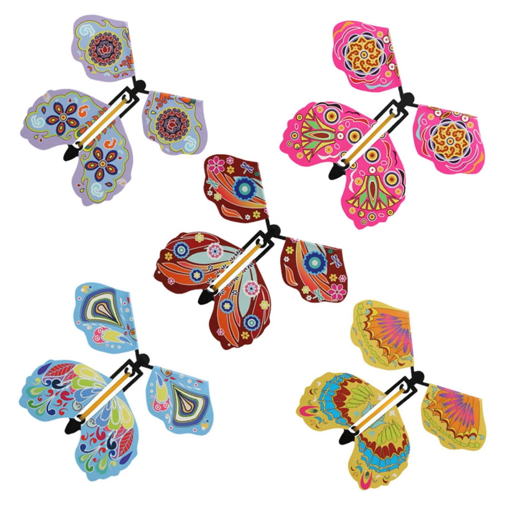 Magic Wind Up Flying Butterfly Surprise Box Great Playing Surprise Gift