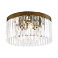 thumbnail image 7 of 50554-91-Livex Lighting-Ashton - 5 Light Flush Mount in Glam Style - 16.25 Inches wide by 8 Inches high-Brushed Nickel Finish, 7 of 7