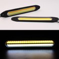 thumbnail image 3 of NUEVA luz LED DRL flexible para circulación diurna, impermeable, universal, COB, kit DRL, luz diurna, luz antiniebla, luz diurna para conducción automática, 12 V, 20 W, 3 of 5