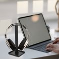 thumbnail image 2 of 3pcs Headphone Stand Headset Holder Earphone Display Stand Headrest Storage Rack, 2 of 6