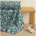 thumbnail image 4 of Soimoi Cotton Voile Fabric Leaves & Tulip Floral Print Fabric by Yard 42 Inch Wide, 4 of 7