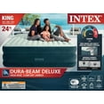 Intex 24" Dream Lux PillowTop DuraBeam Airbed Mattress with Internal