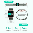 Willful Smart Watch for Women Men, Heart Rate & Sleep Tracker, Smart