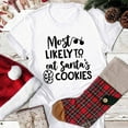 thumbnail image 4 of Débardeurs à Col Imprimé de Noël pour Femmes Manches Courtes T-Shirts Décontractés en Coton, 4 of 5